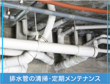 排水管の清掃・定期メンテナンス